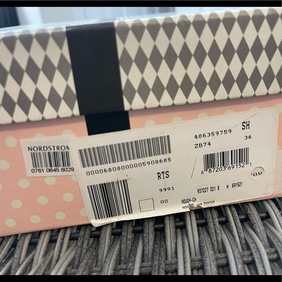 NWT - Jefferey Campbell Vintage Heels w/gun metal chain & ankle strap - Size 8 - Picture 2 of 5